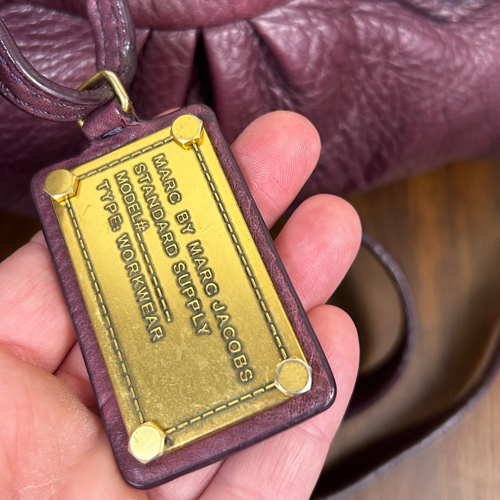 MARC BY MARC JACOBS Y2K Q Baby Groovee Slouchy Crossbody Satchel Bag Purse - Picture 3 of 16